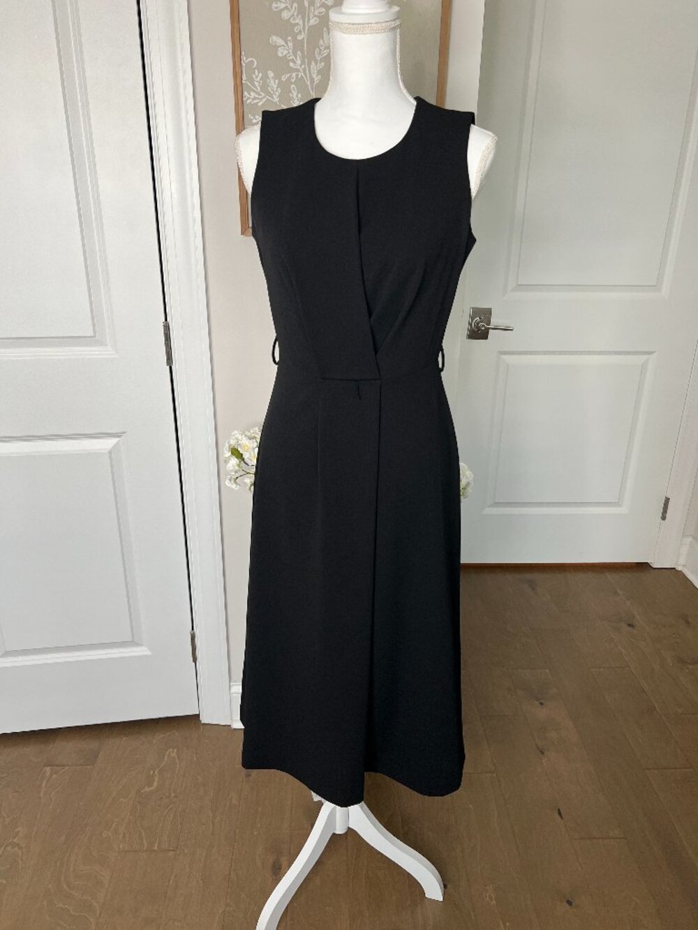 Black Midi Dress Calvin Klein size 4